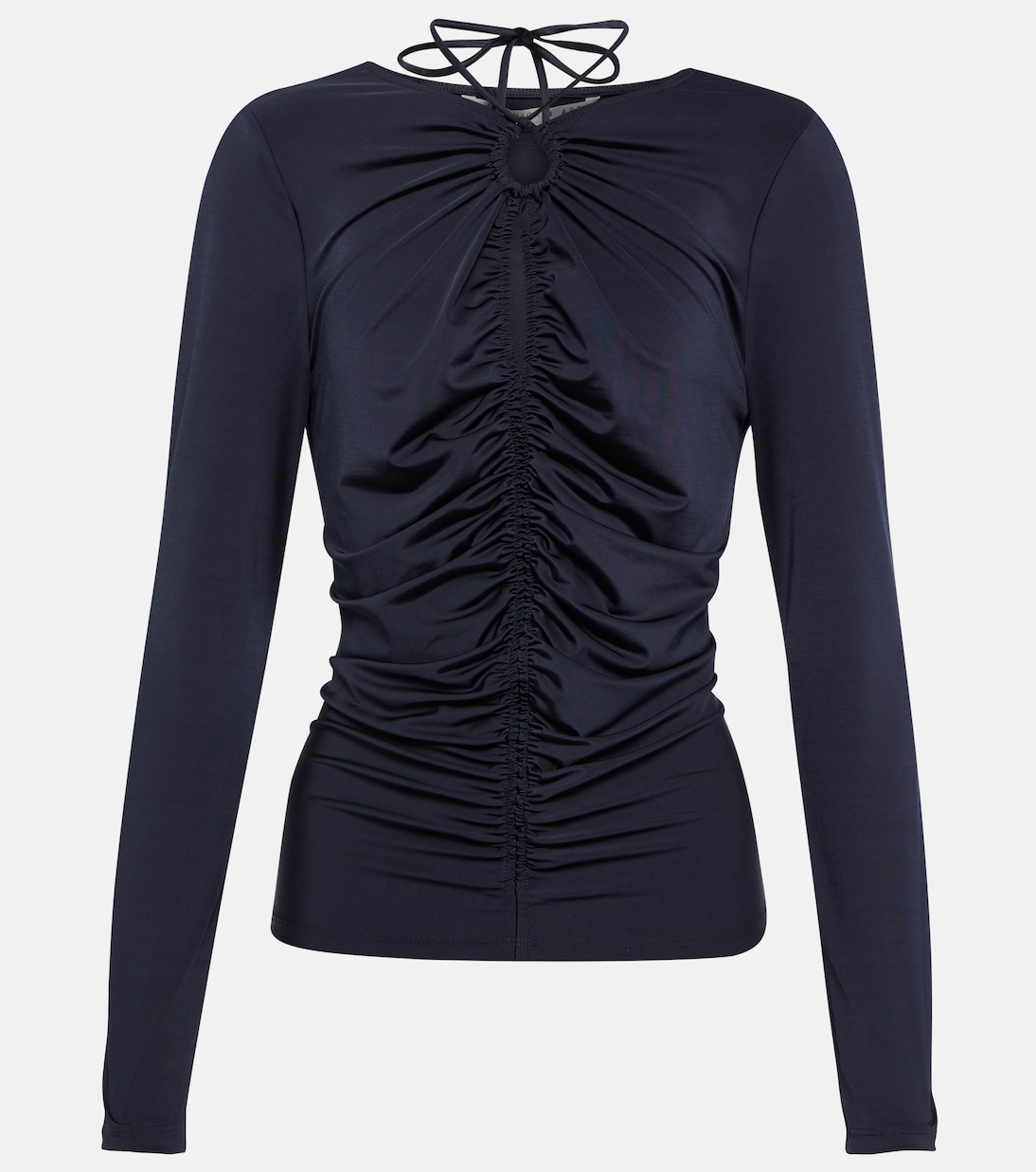 Roque keyhole jersey top | Veronica Beard