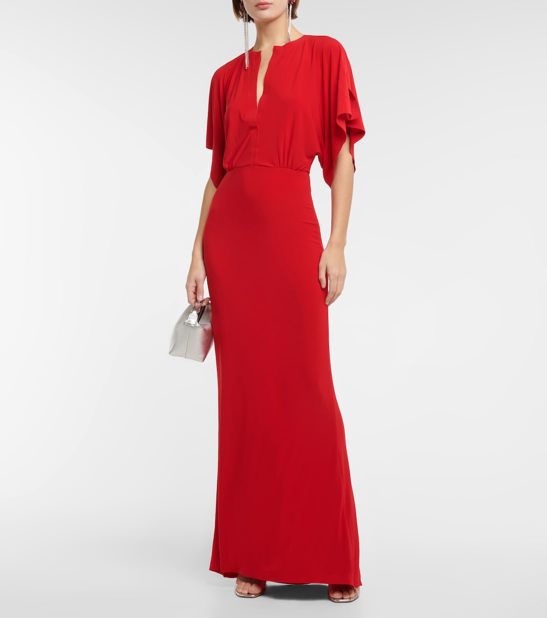 Obie jersey maxi dress | Norma Kamali