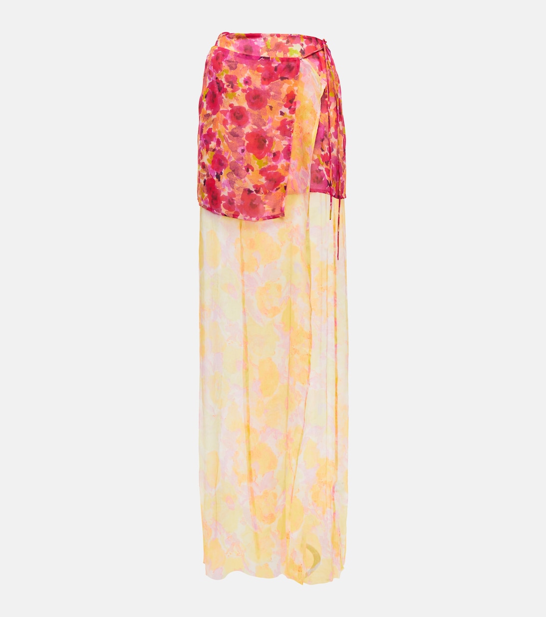 Silene silk maxi skirt | Dries Van Noten