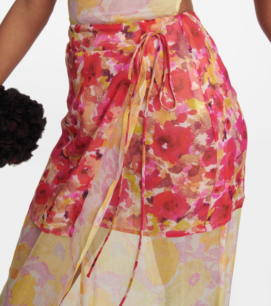 Silene silk maxi skirt | Dries Van Noten
