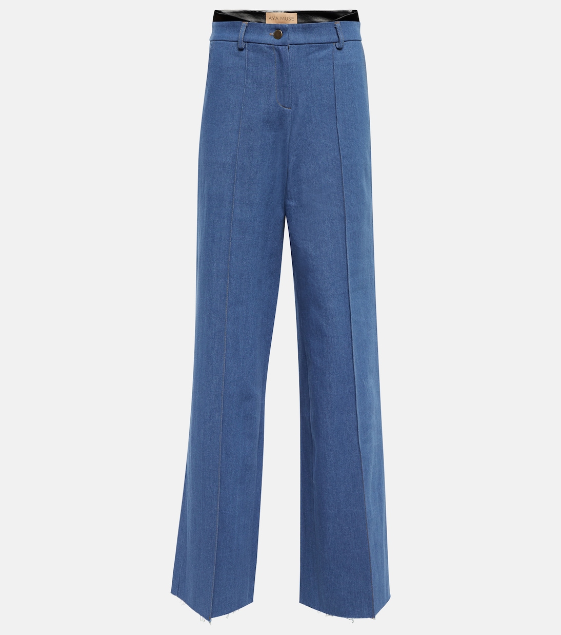 Pantalon Ule à taille basse en jean | Aya Muse