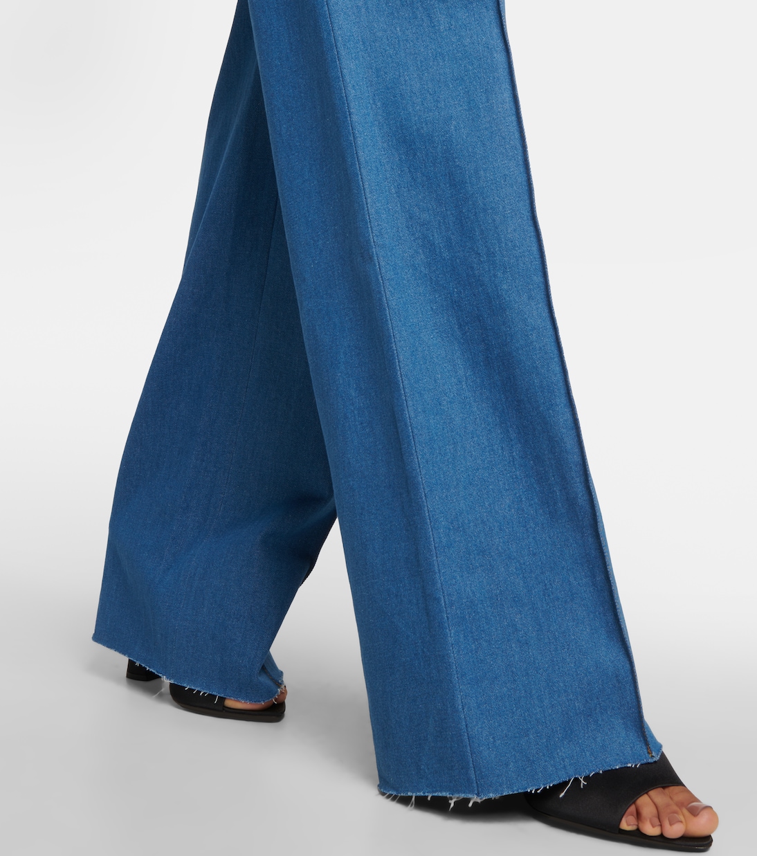 Pantalon Ule à taille basse en jean | Aya Muse