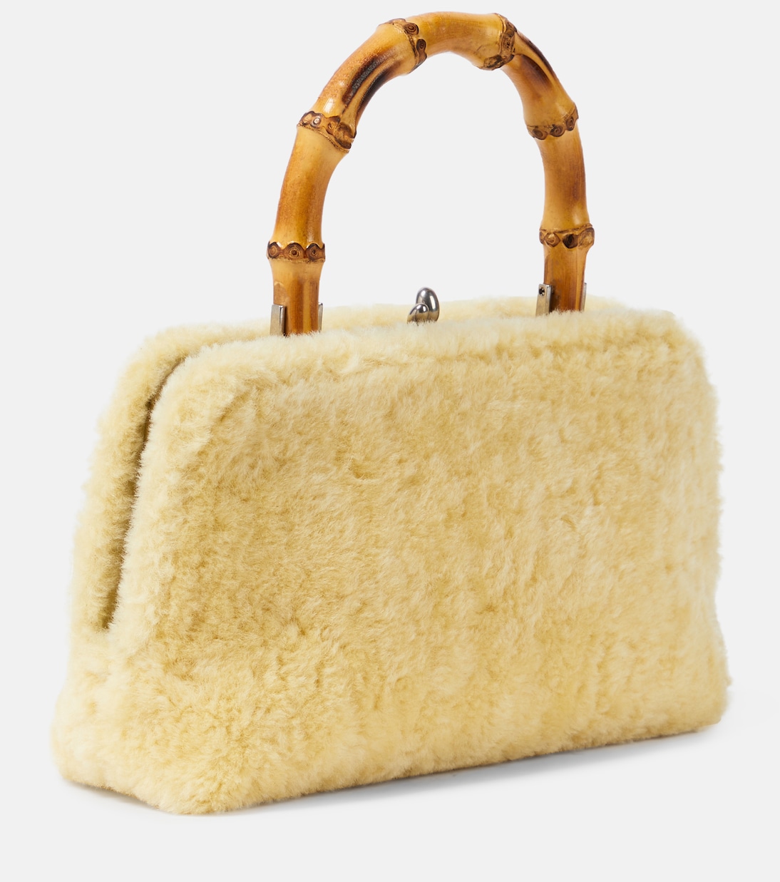 Sac Goji Small en shearling | Jil Sander
