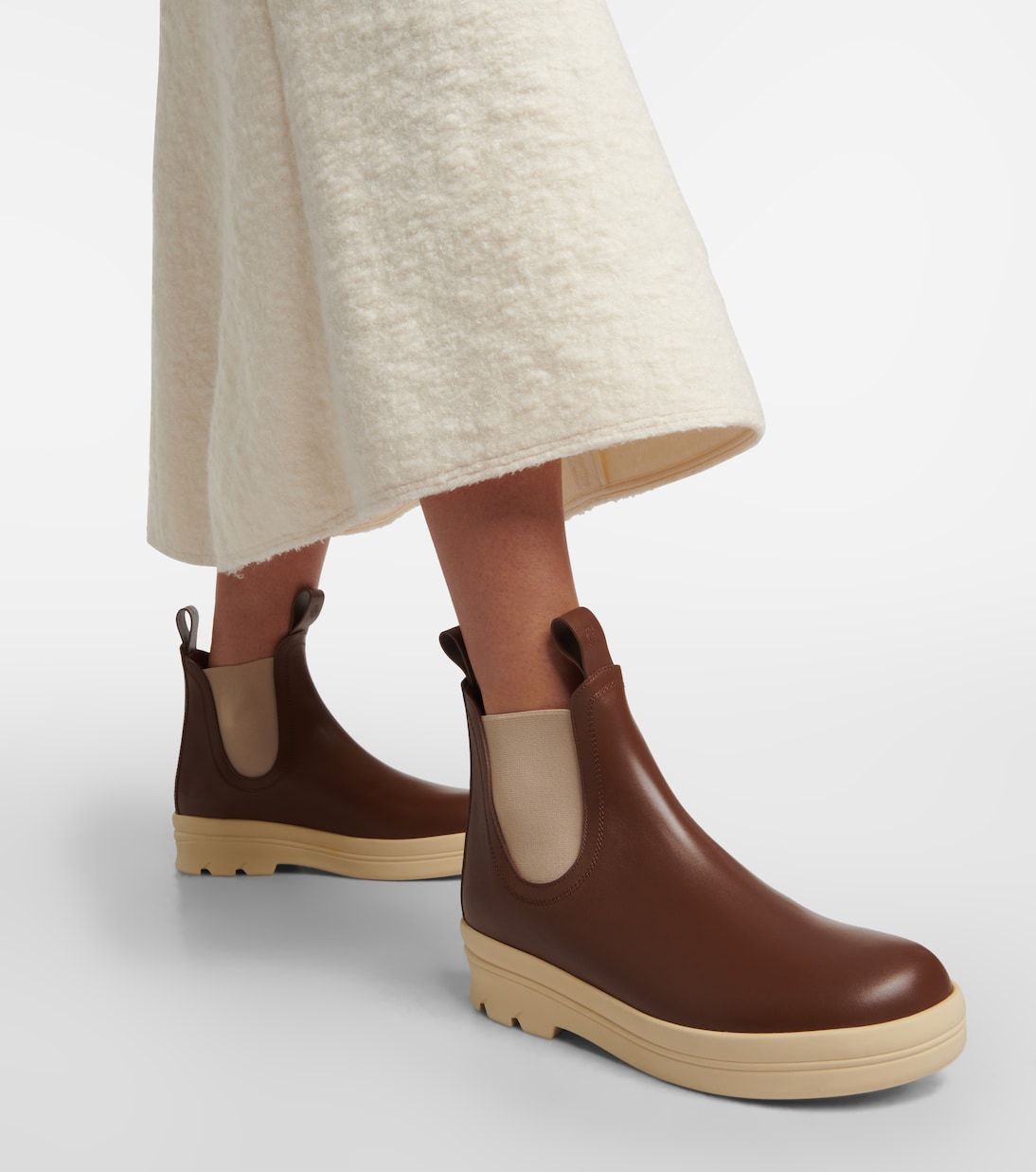 Lakeside 레더 첼시 부츠 | Loro Piana