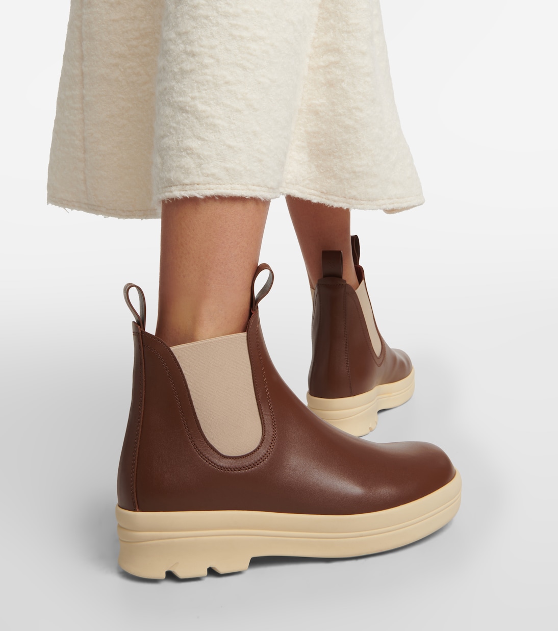 Lakeside 레더 첼시 부츠 | Loro Piana