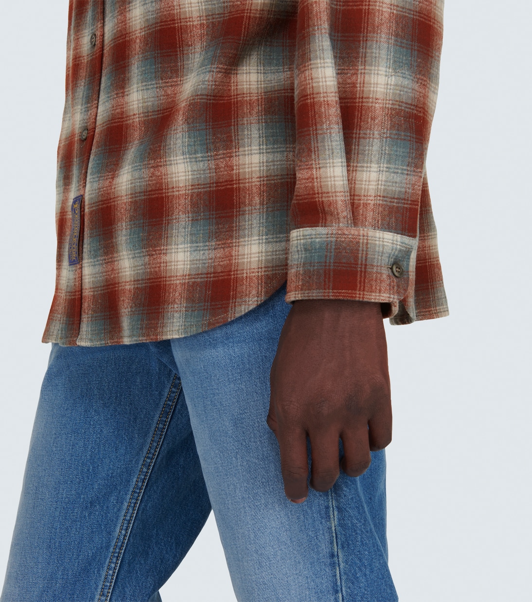 x Pendleton camisa de lana a cuadros | Maison Margiela