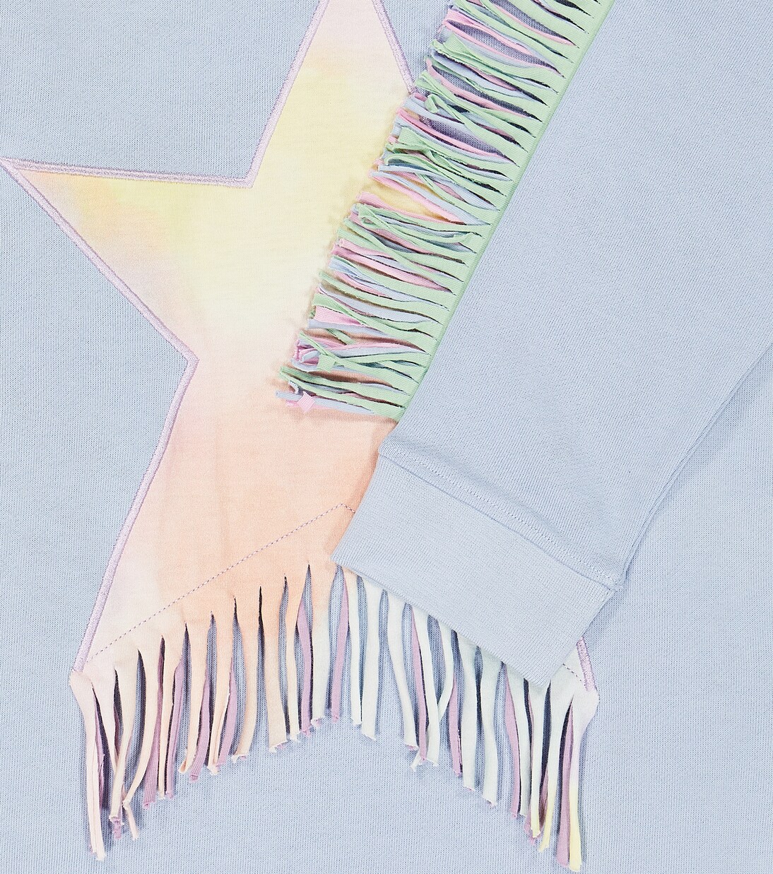 Verziertes Kleid aus Baumwoll-Jersey | Stella McCartney Kids