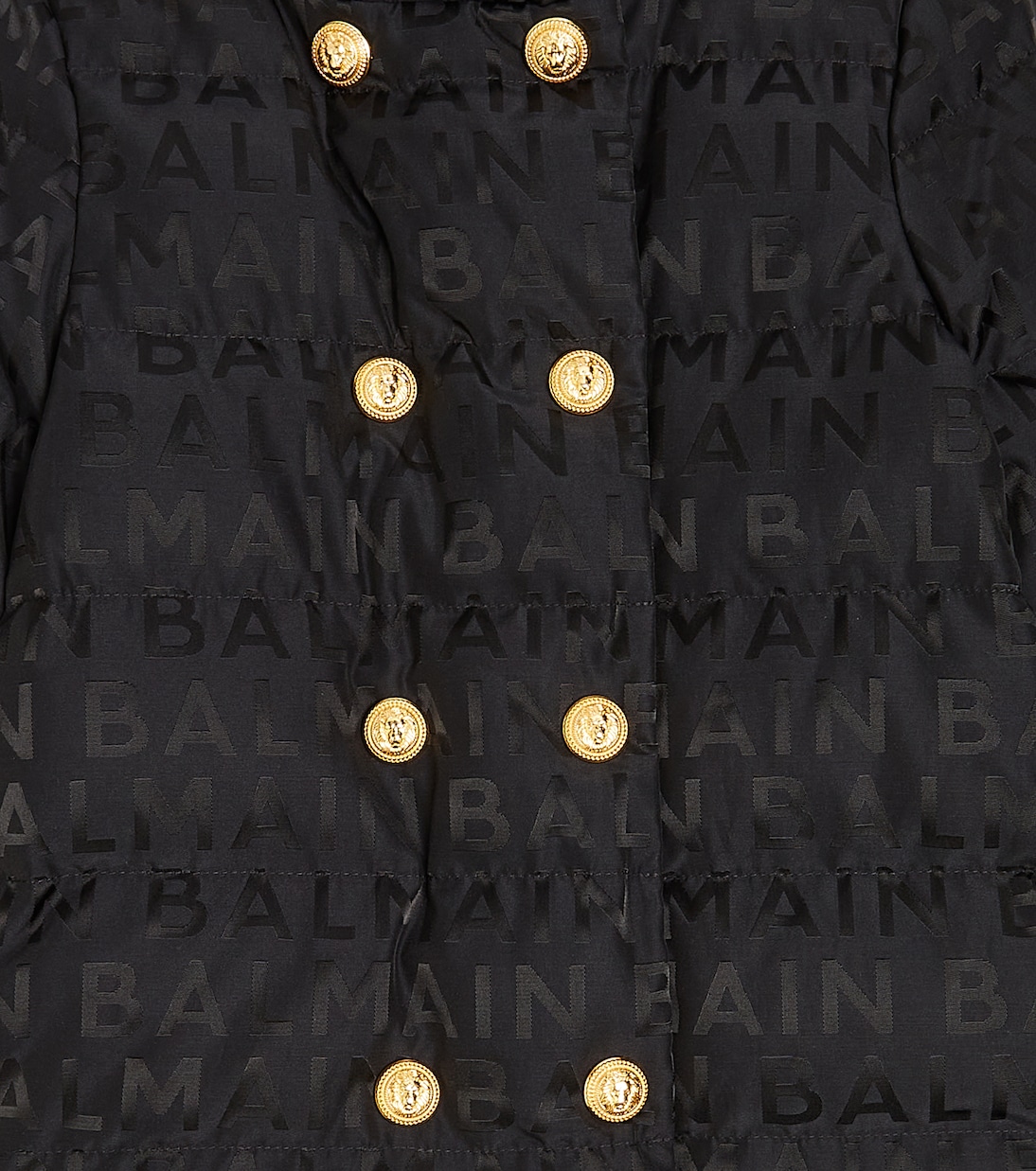 Chaqueta de plumas con logo | Balmain Kids