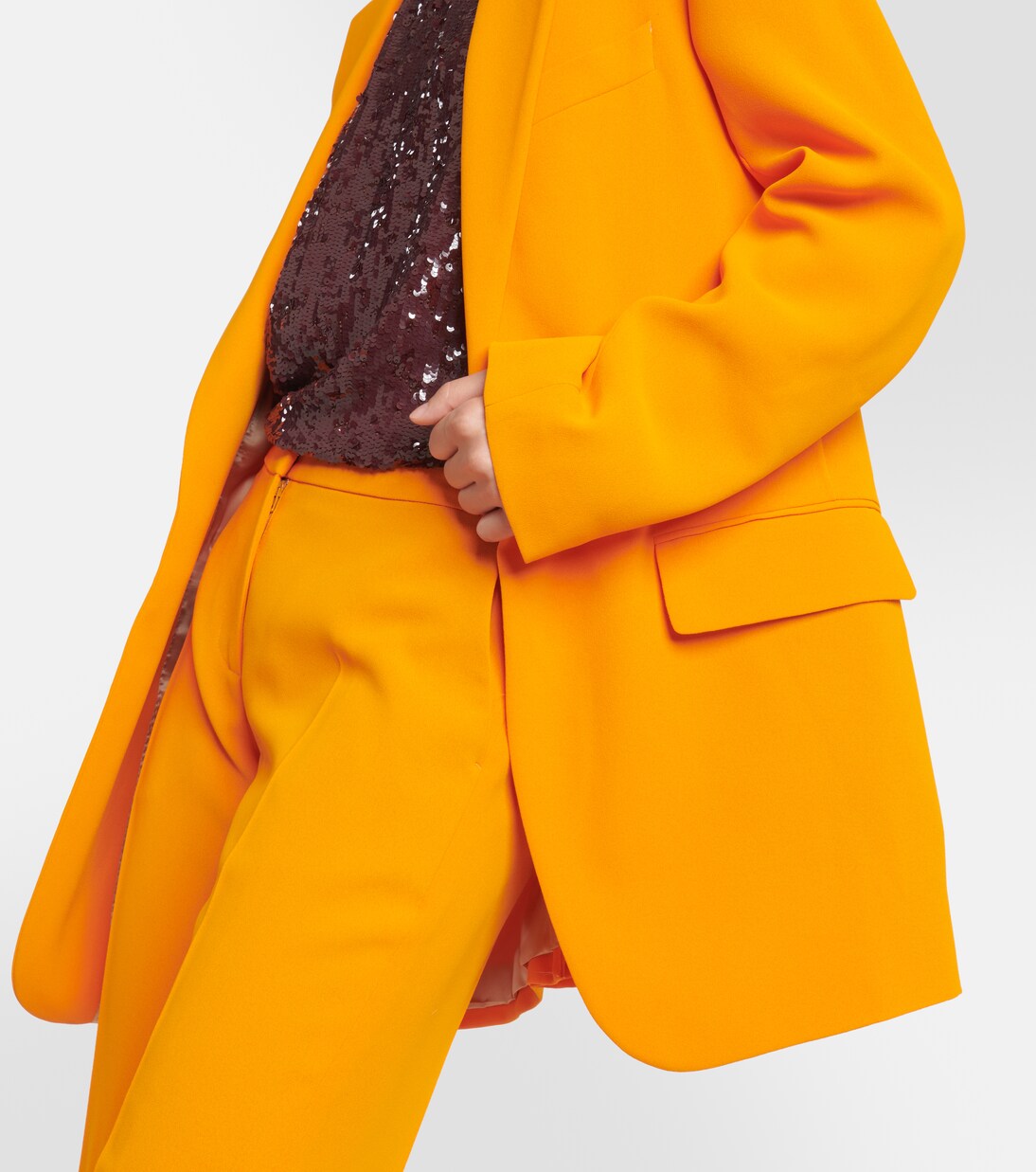 Blazer in crêpe | Dries Van Noten