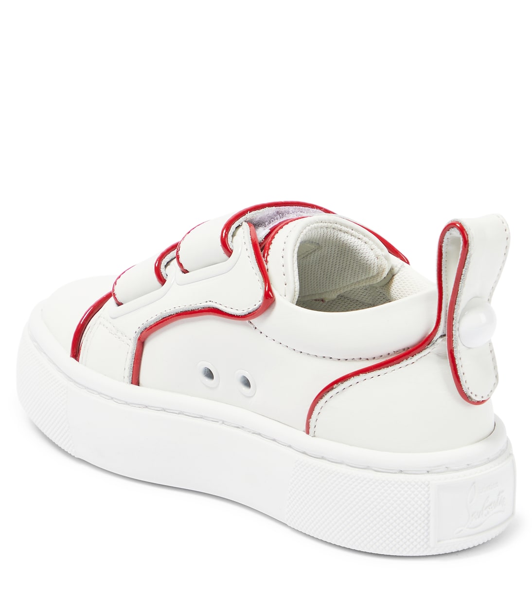 Toyototoy leather sneakers | Christian Louboutin Kids