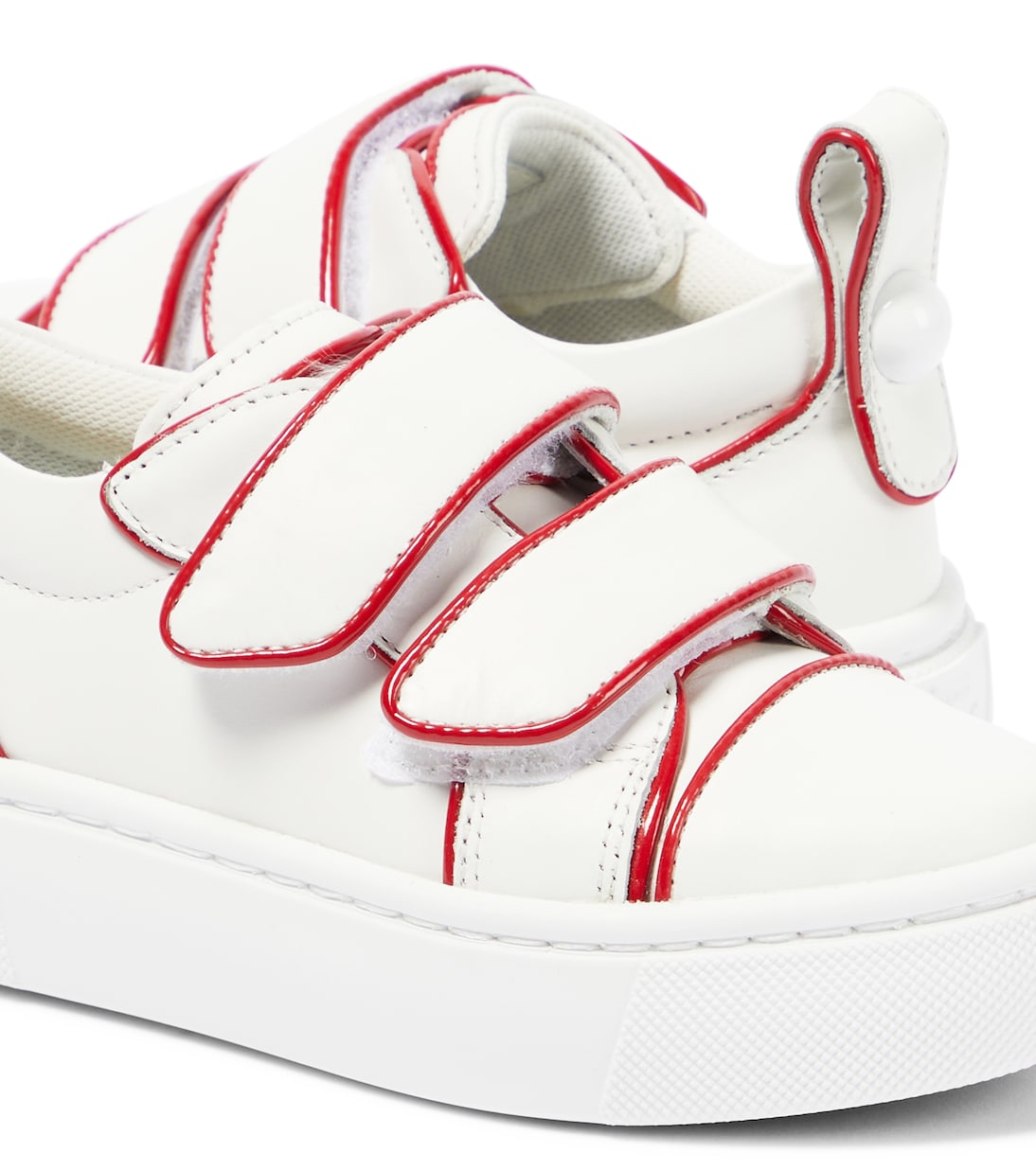 Toyototoy leather sneakers | Christian Louboutin Kids