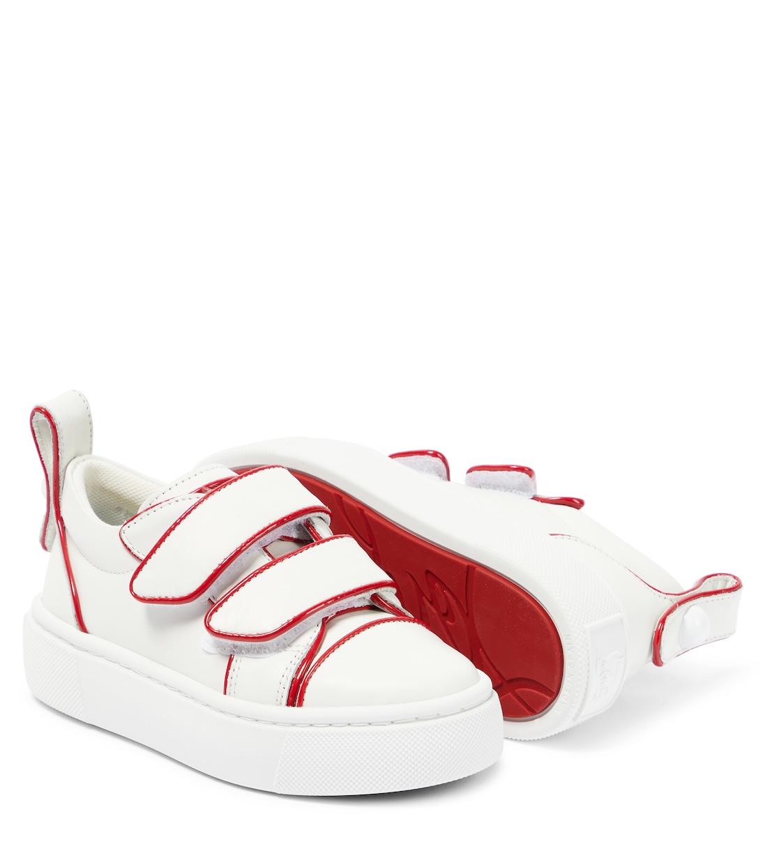 Toyototoy leather sneakers | Christian Louboutin Kids