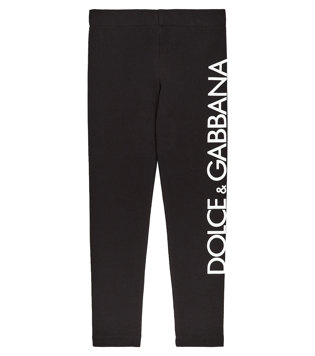 Leggings in jersey di misto cotone | Dolce&Gabbana Kids