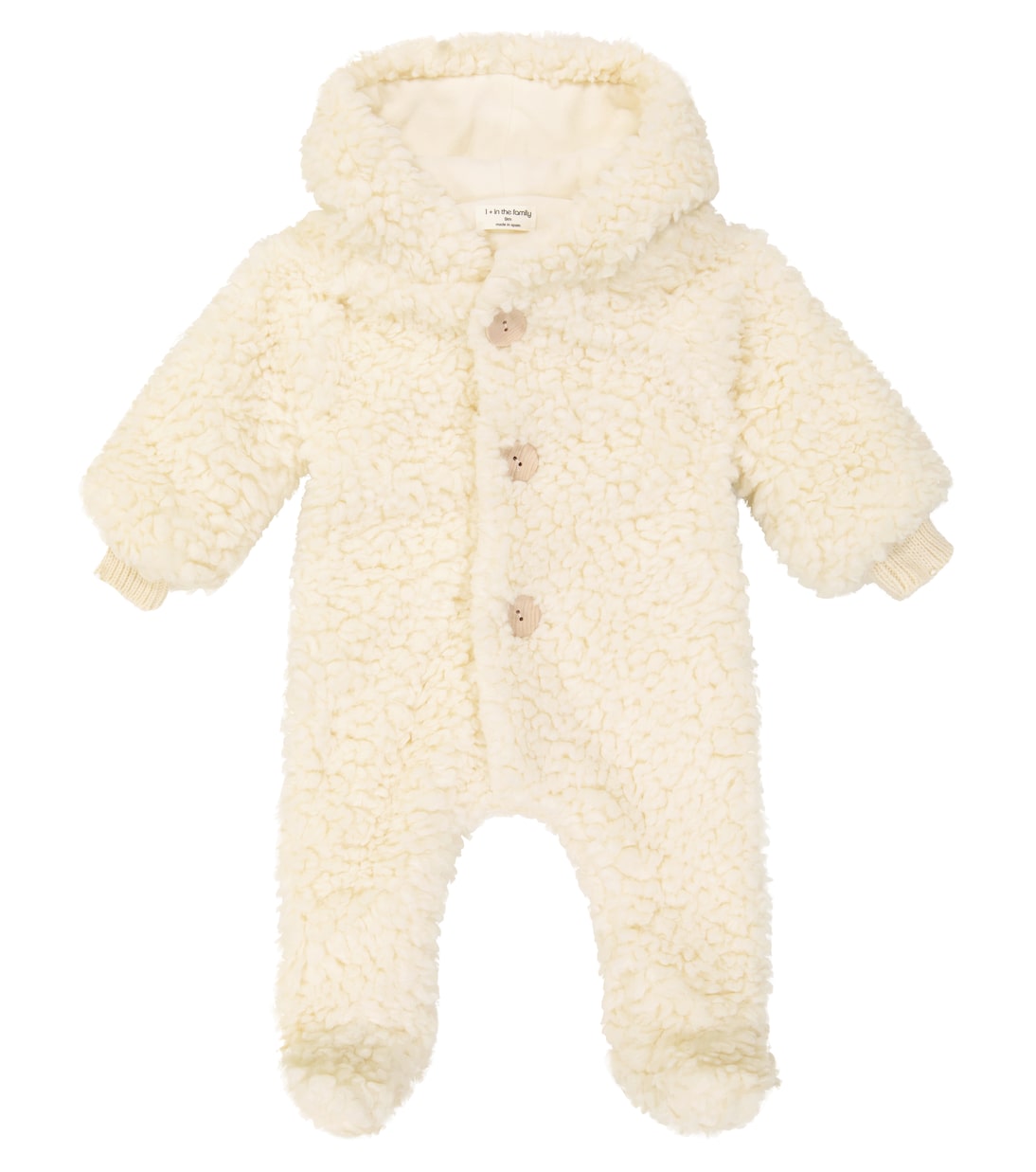Baby - Tutina Liam in shearling sintetico | 1 + in the Family