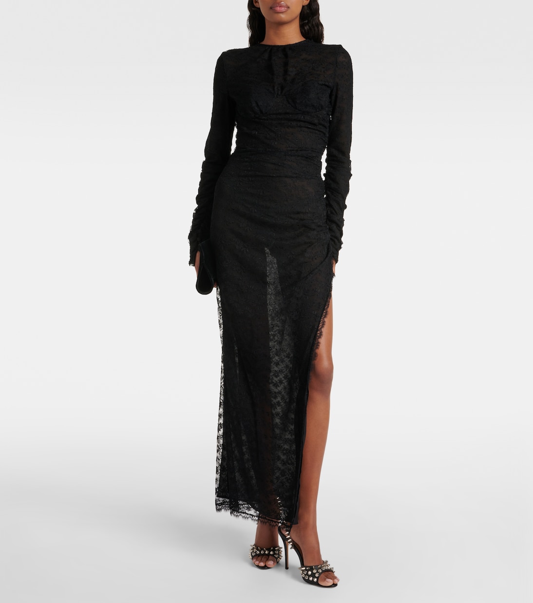 Maxikleid aus Spitze | Alessandra Rich