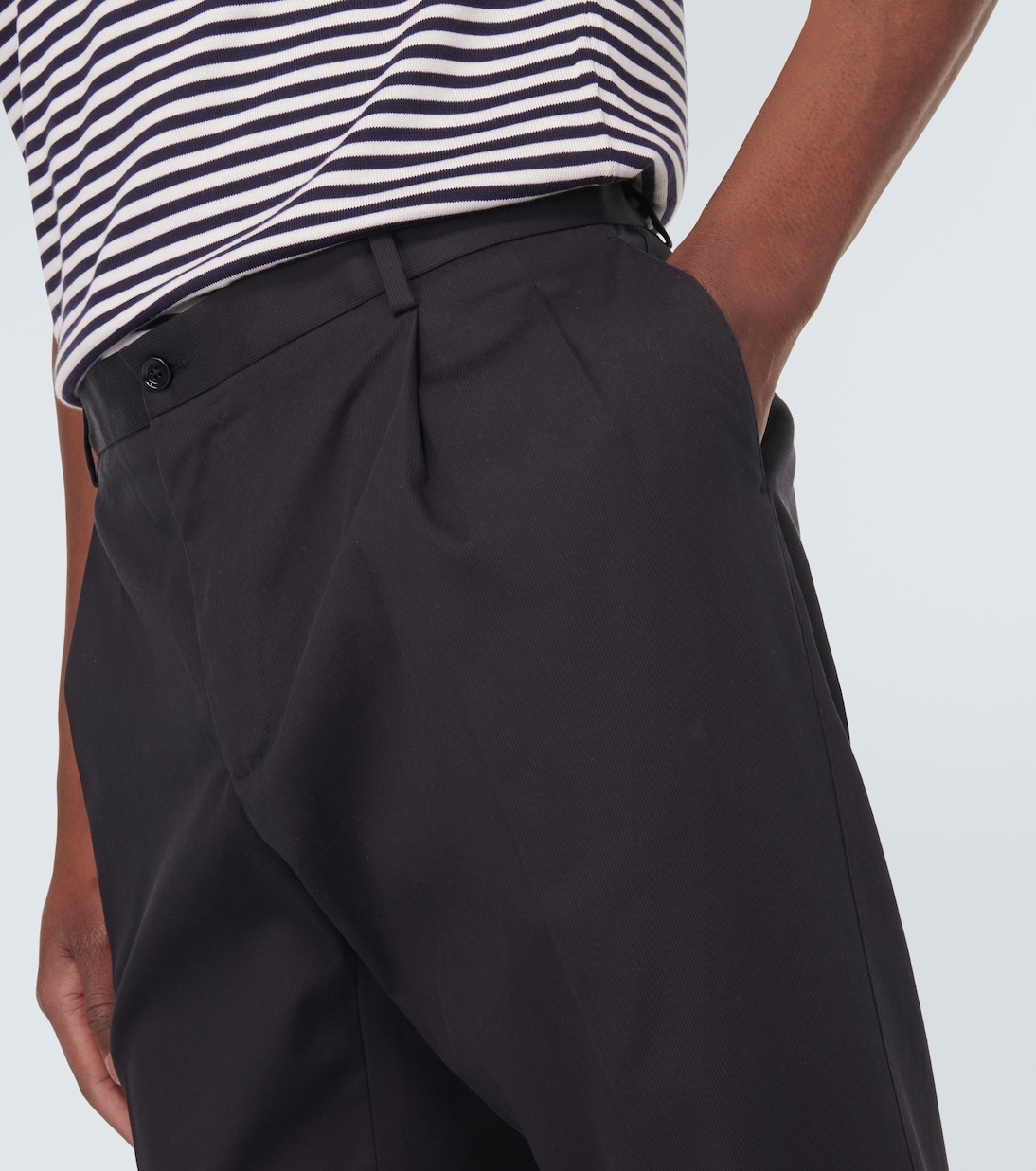Pantalones de mezcla de algodón | Dolce&Gabbana