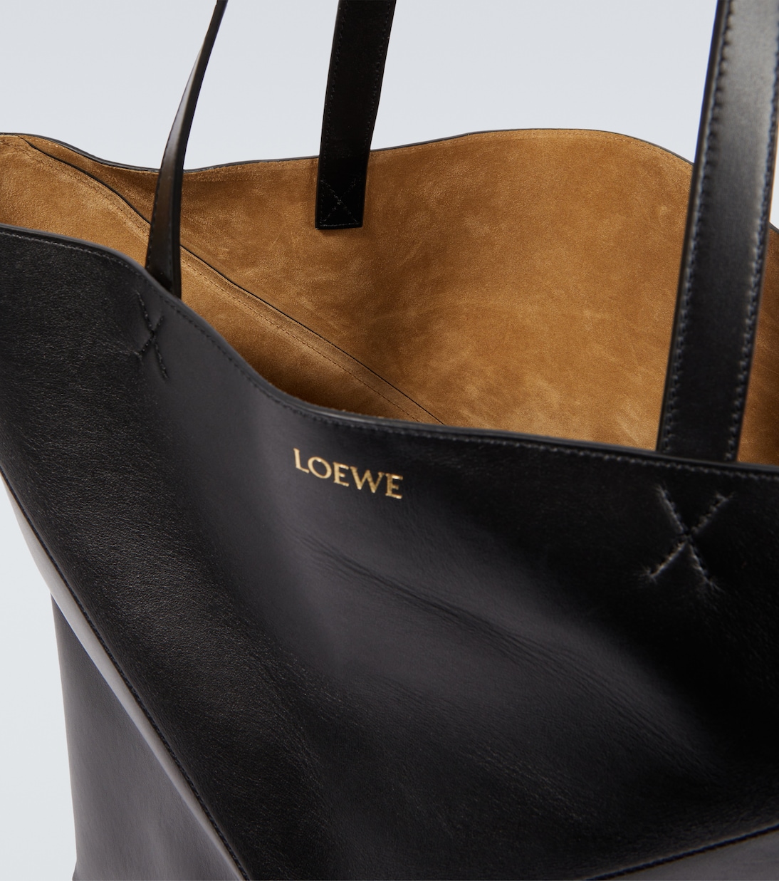 Tote Puzzle Fold XL aus Leder | Loewe