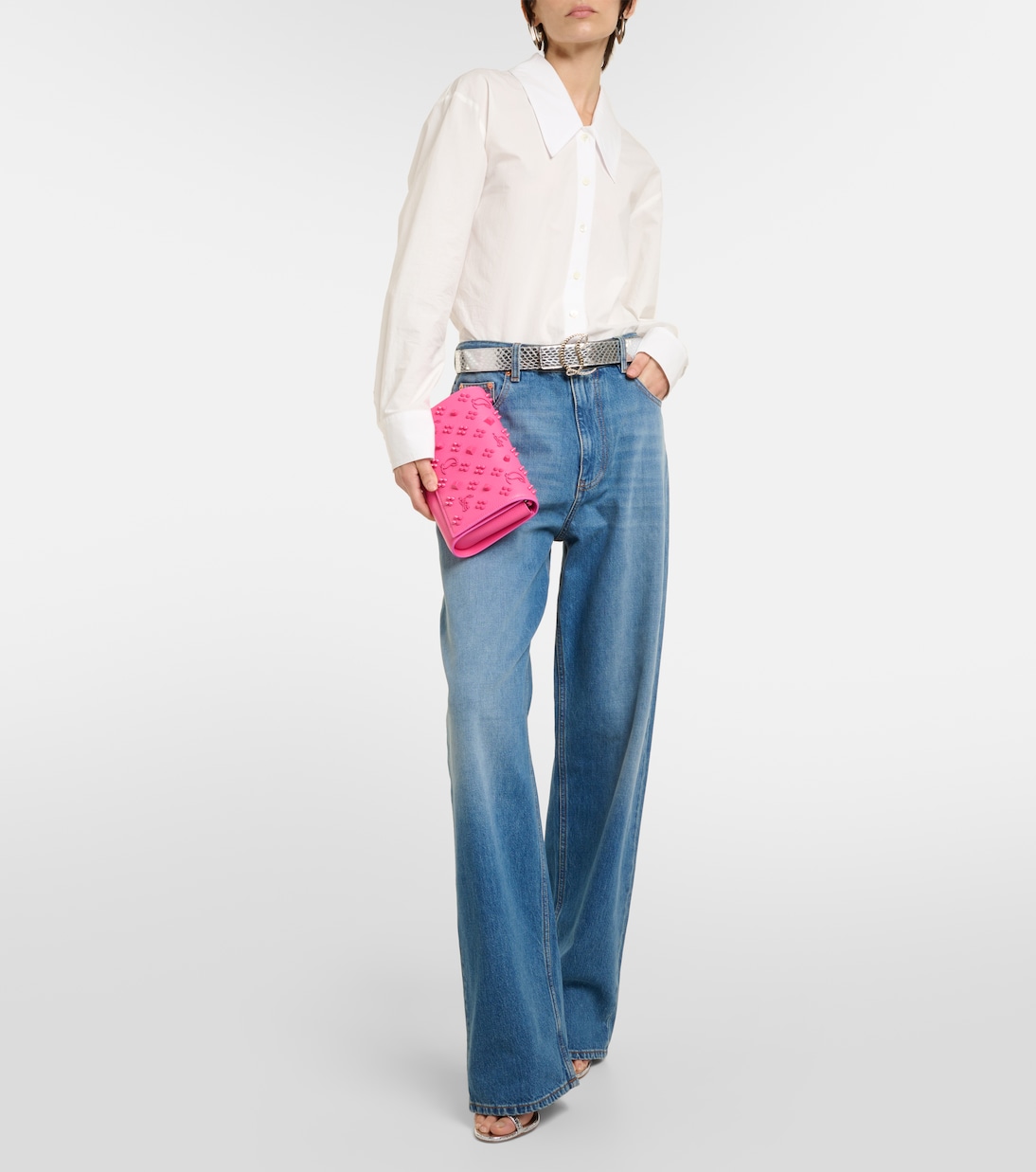Pochette Paloma en cuir | Christian Louboutin