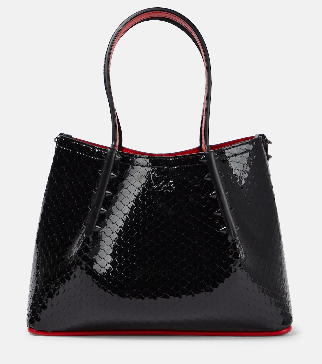 Borsa Cabarock Mini in vernice | Christian Louboutin
