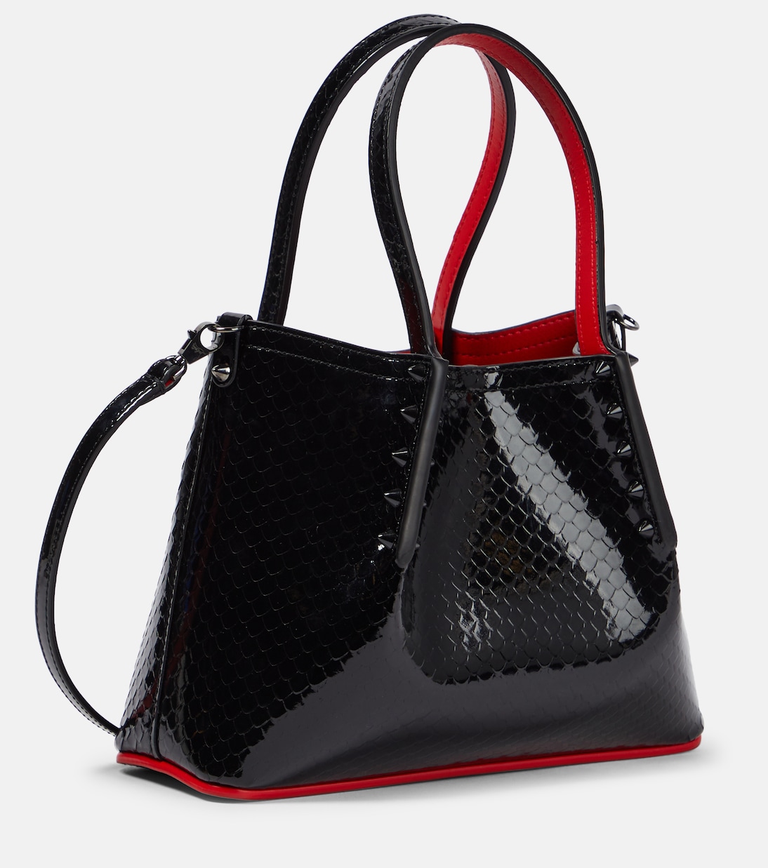 Borsa Cabarock Mini in vernice | Christian Louboutin