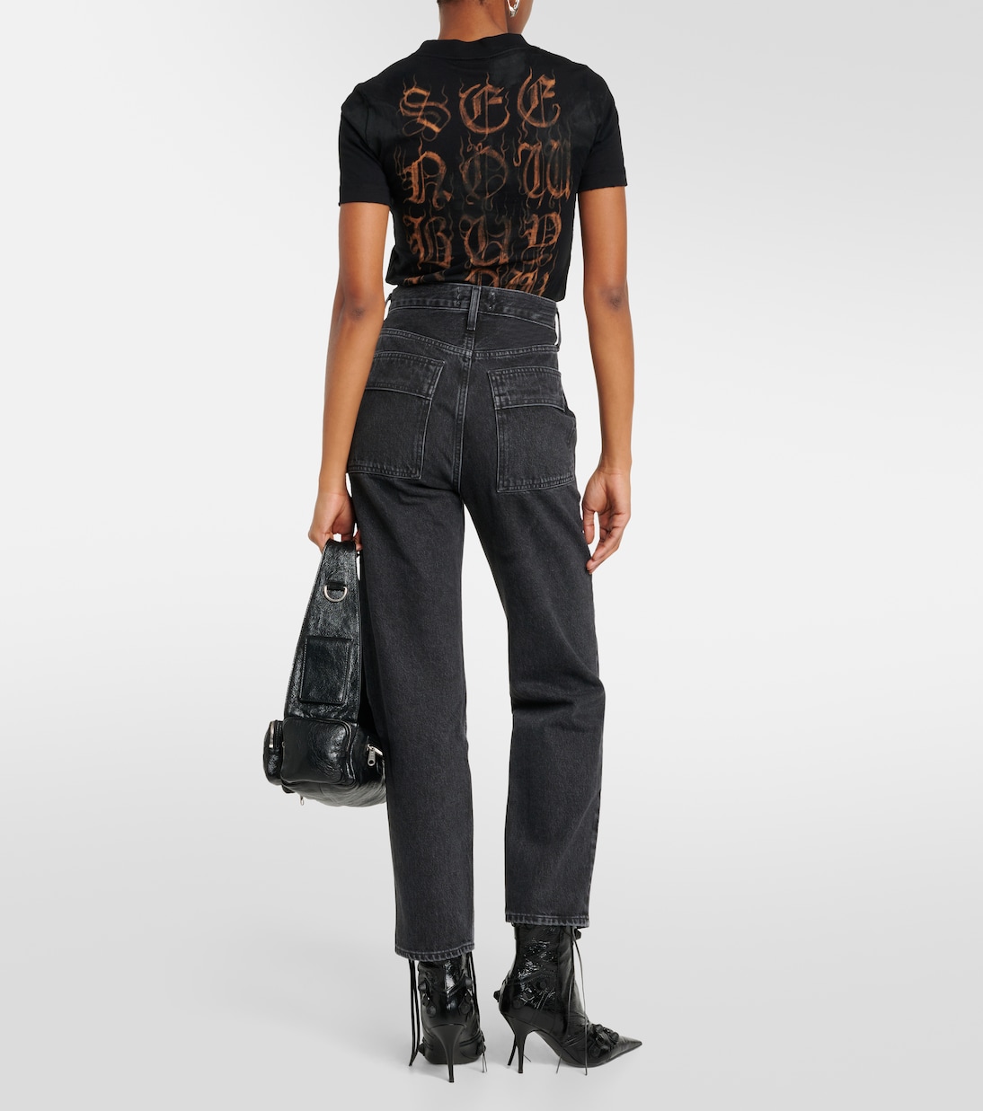 Cooper high-rise cargo jeans | Agolde