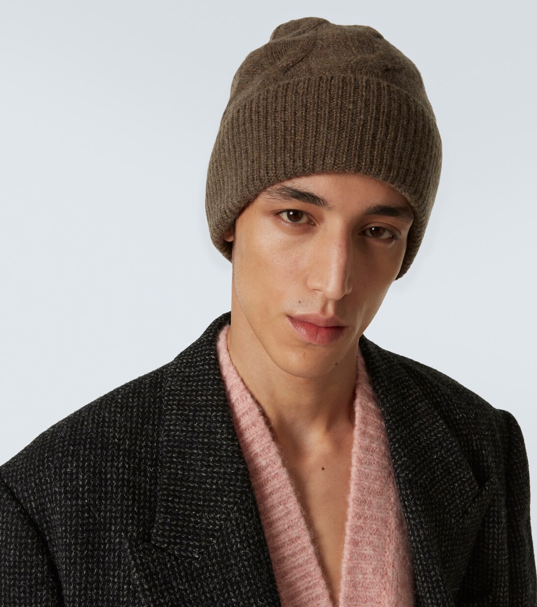 Berretto Abobo in cashmere a trecce | Le Kasha