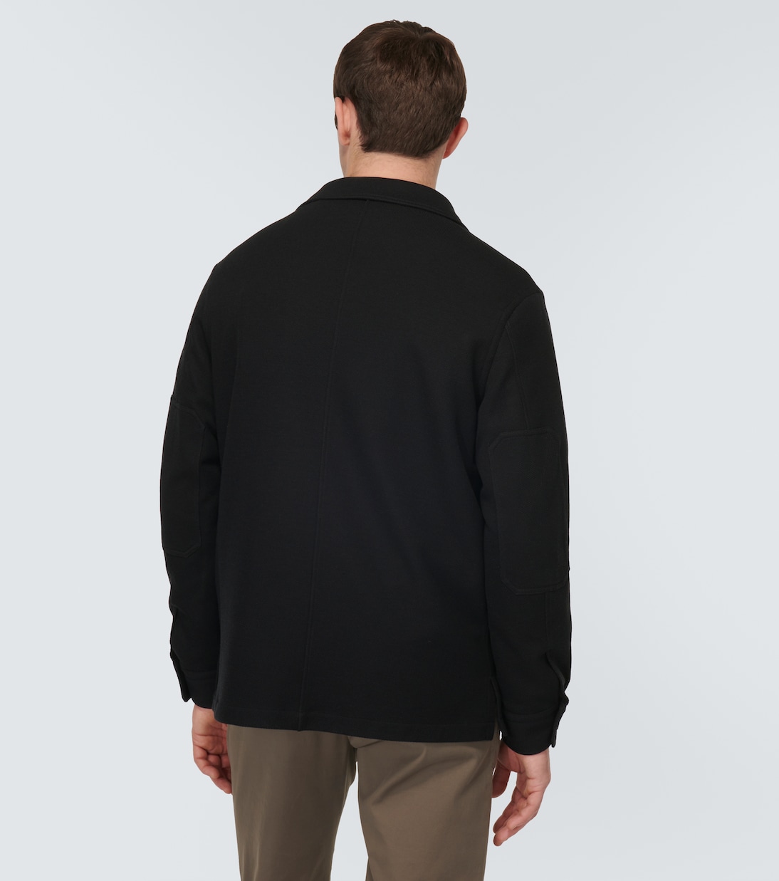 Hemdjacke aus Wolle und Baumwolle | Zegna