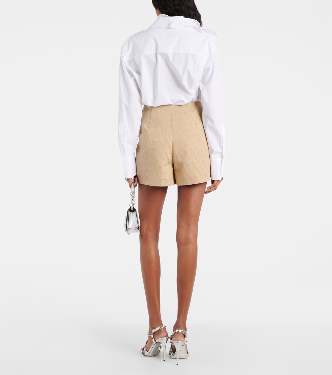 Shorts in misto cotone Toile Iconographe | Valentino