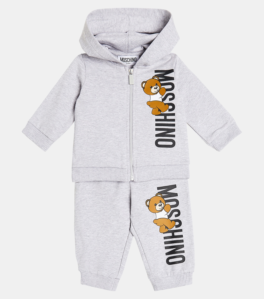Baby Jogginganzug Teddy Bear aus Jersey | Moschino Kids