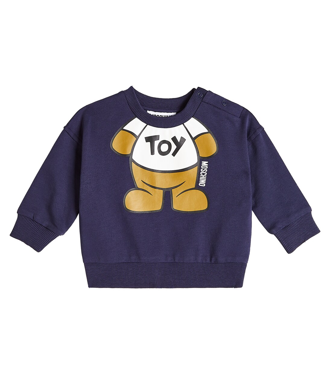 Bebé - sudadera de algodón estampada | Moschino Kids