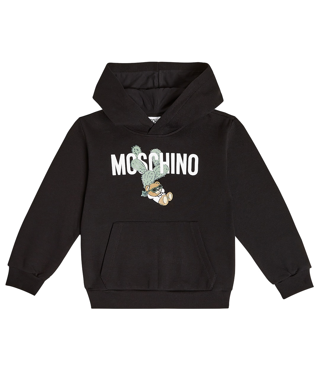Teddy Bear cotton hoodie | Moschino Kids