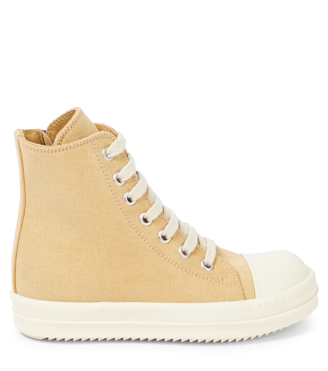 Denim high-top sneakers | Rick Owens Kids