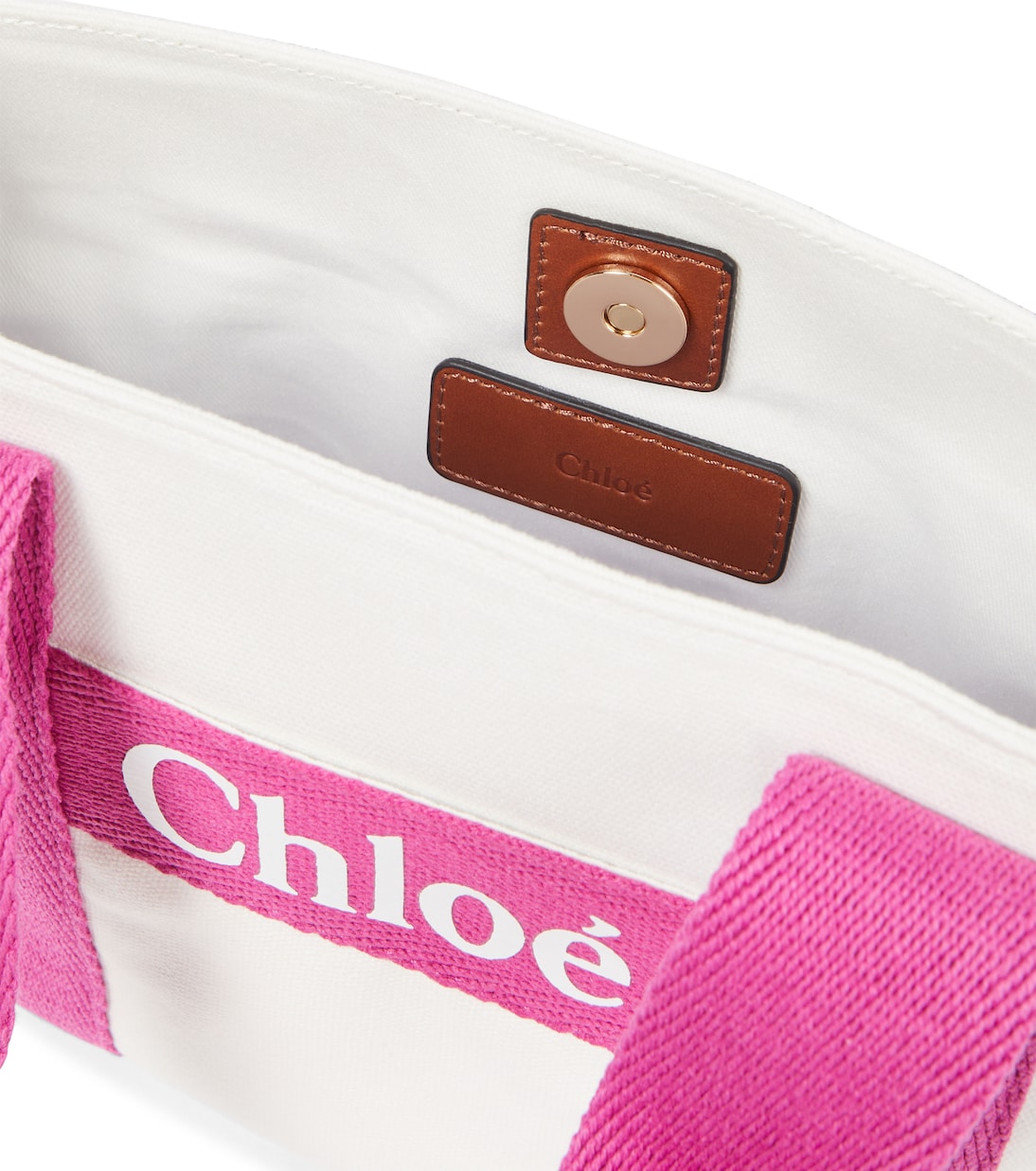 Cabas en toile à logo | Chloé Kids