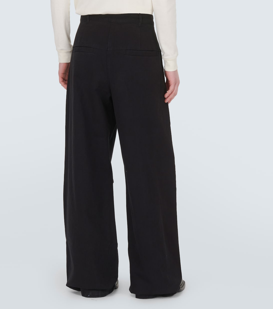 Weite Hose PM aus Baumwoll-Twill | Entire Studios