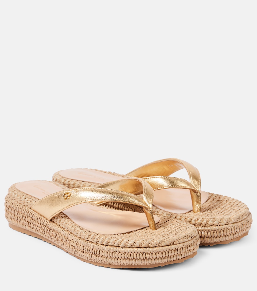 Sandali espadrillas con pelle | Gianvito Rossi