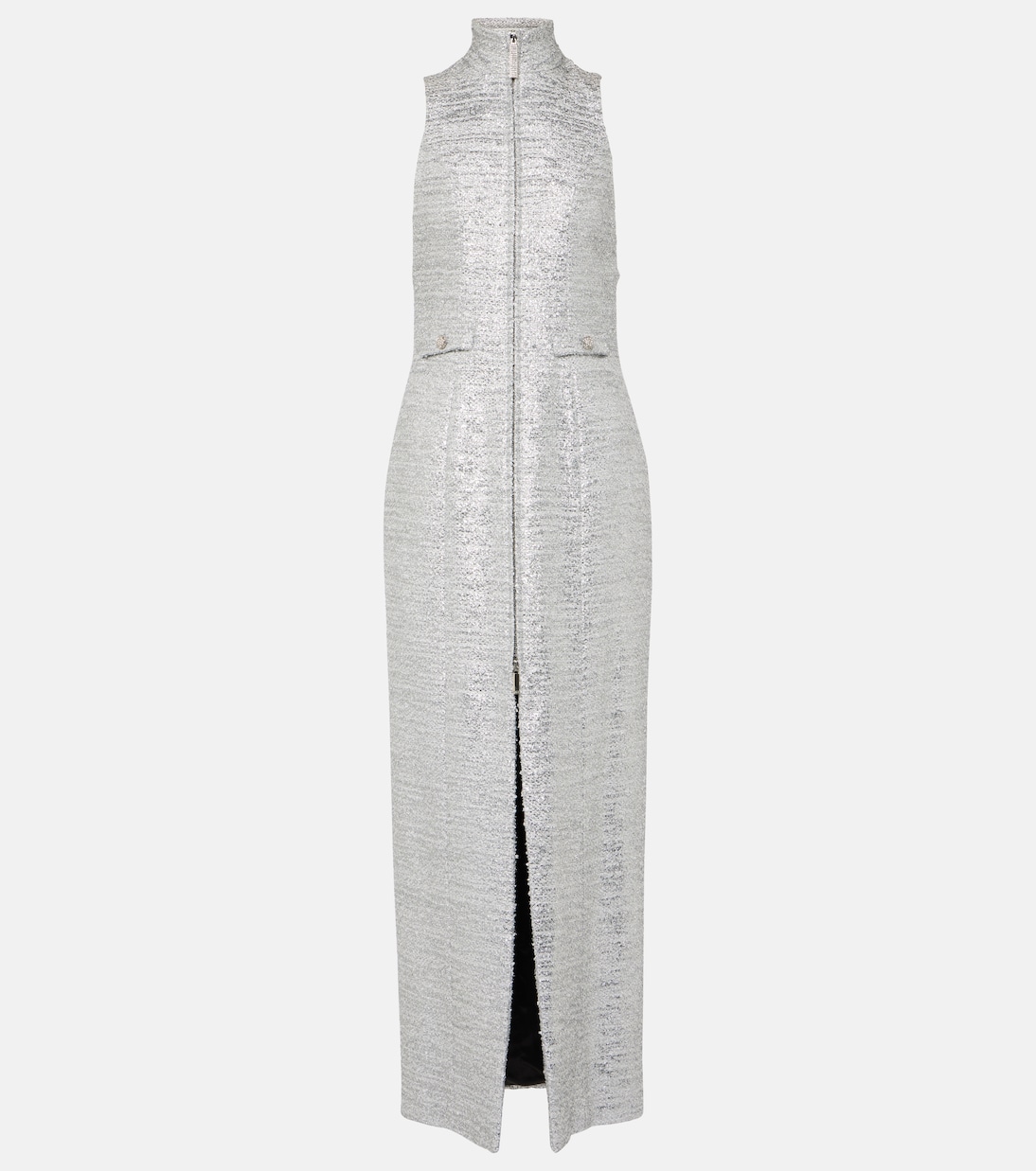 Abito midi in tweed di lurex® | Alessandra Rich