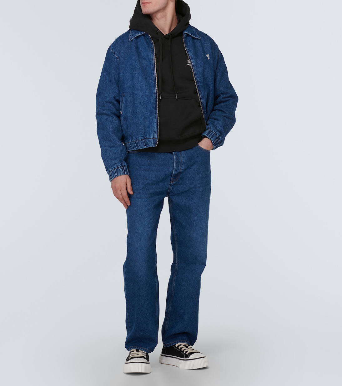 Sudadera con capucha de algodón | Ami Paris