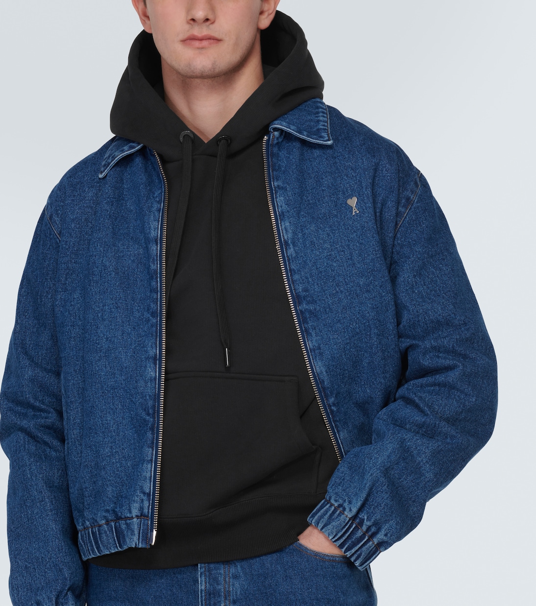 Sudadera con capucha de algodón | Ami Paris