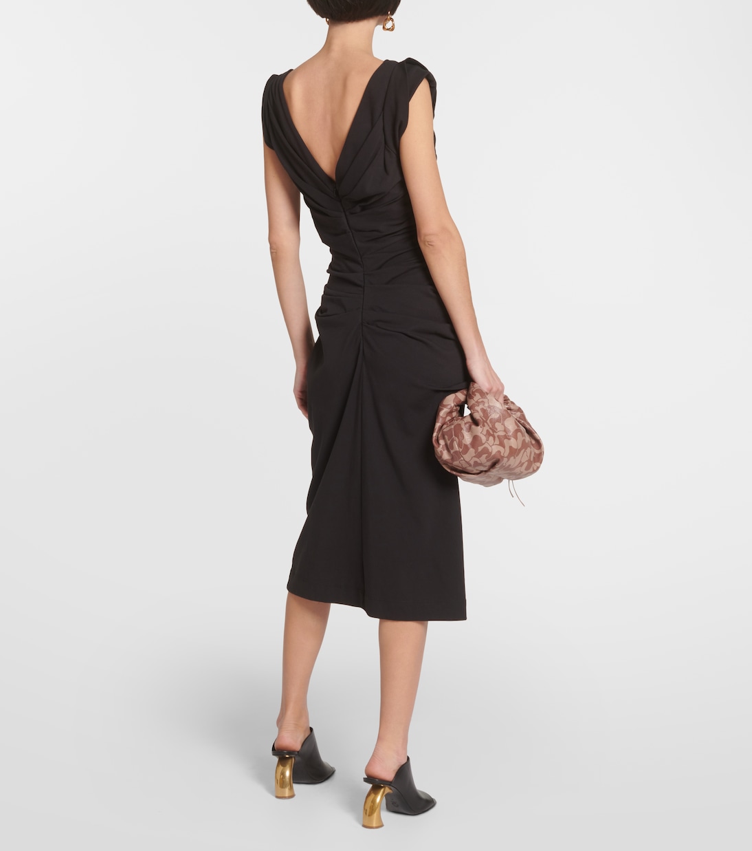 Robe midi en coton | Dries Van Noten