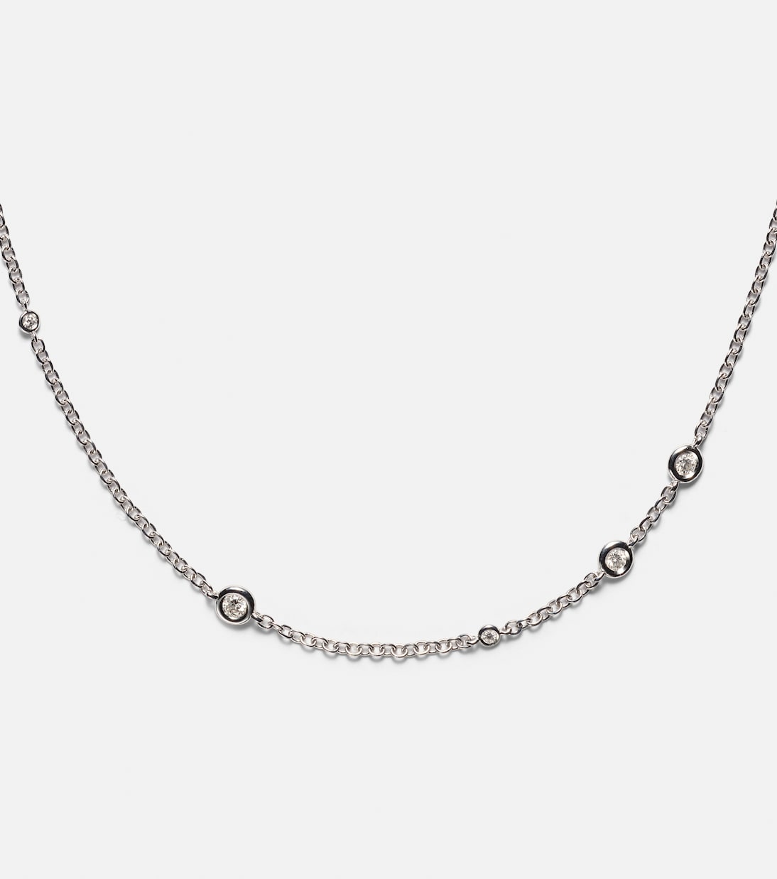 Collana in oro bianco 18kt con diamanti fluttuanti - Gioielli Bucherer per giovani