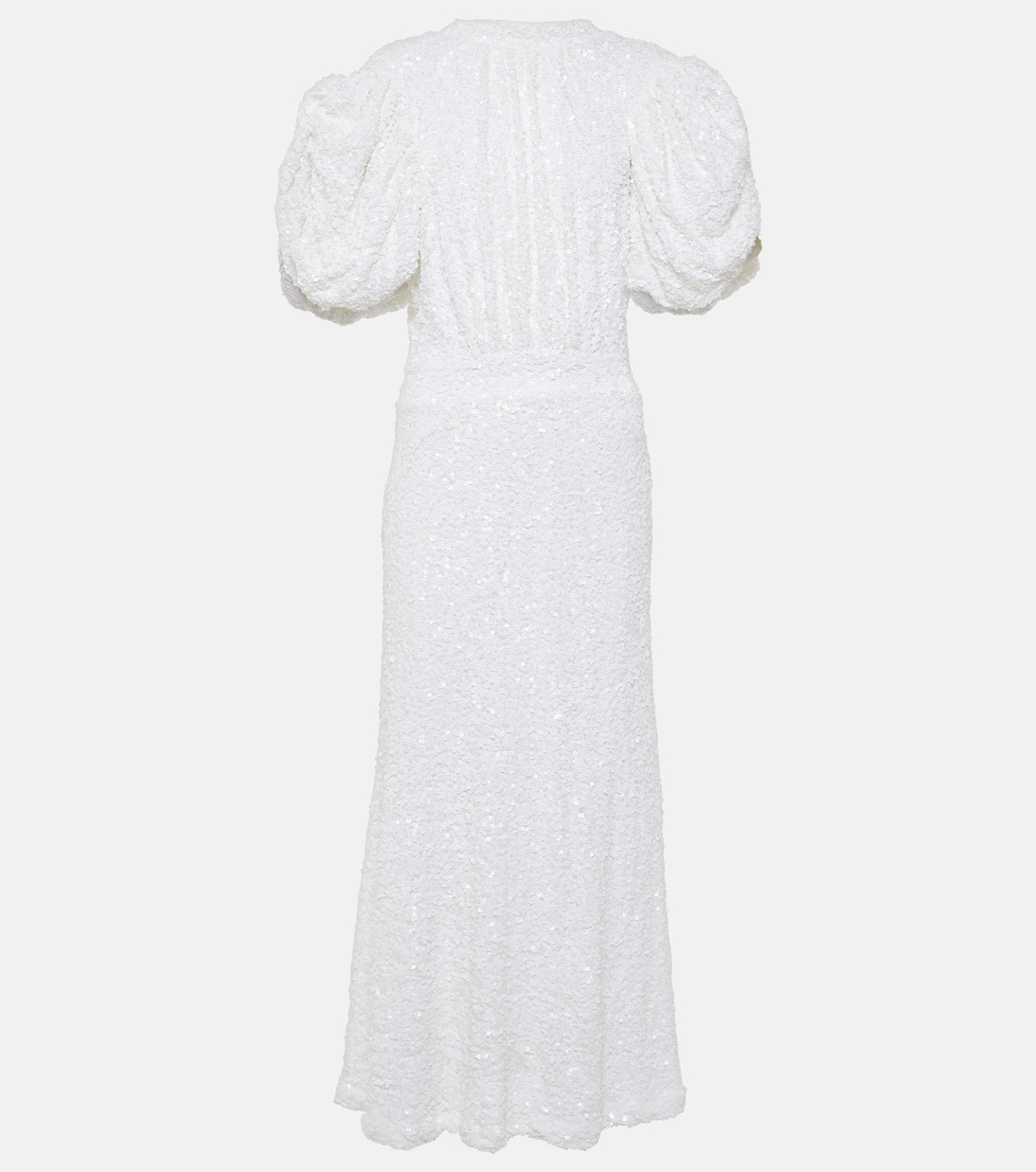 Bridal sequined puff-sleeve gown | Rotate