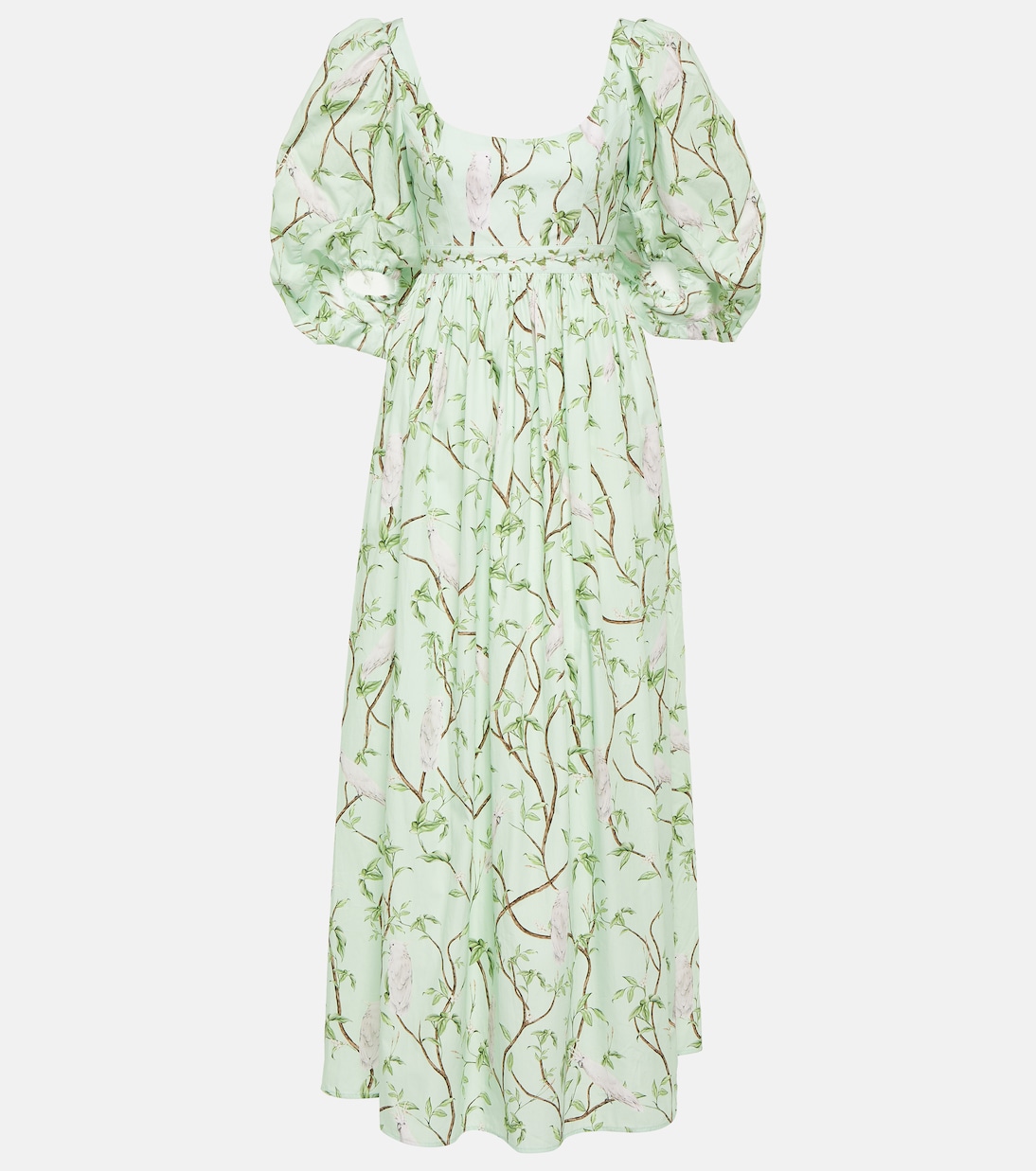 Maxikleid Vivianne Cacatua aus Baumwolle | Agua by Agua Bendita