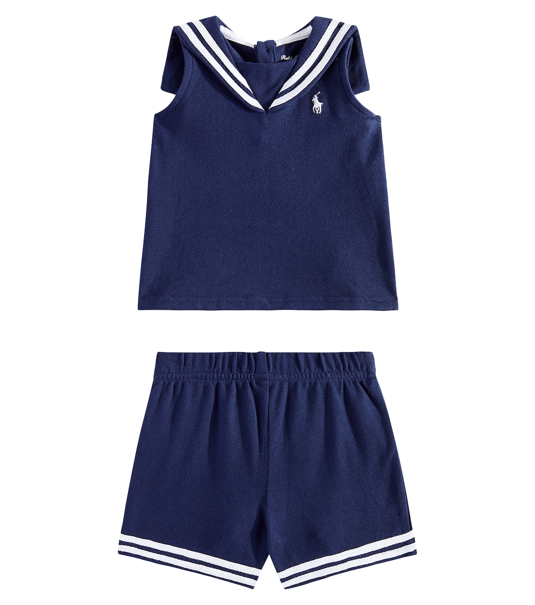 Baby cotton T-shirt and shorts set | Polo Ralph Lauren Kids