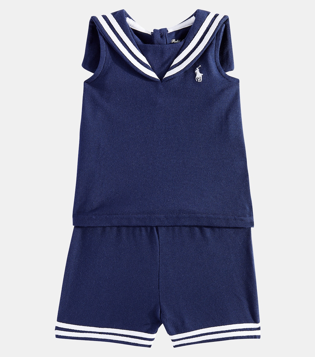 Baby cotton T-shirt and shorts set | Polo Ralph Lauren Kids