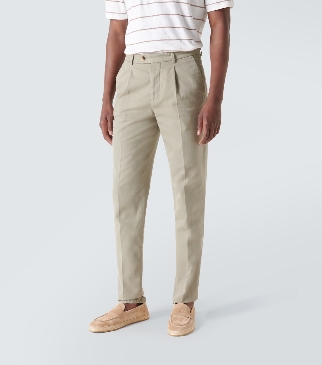 Gerade Hose aus Baumwolle | Brunello Cucinelli