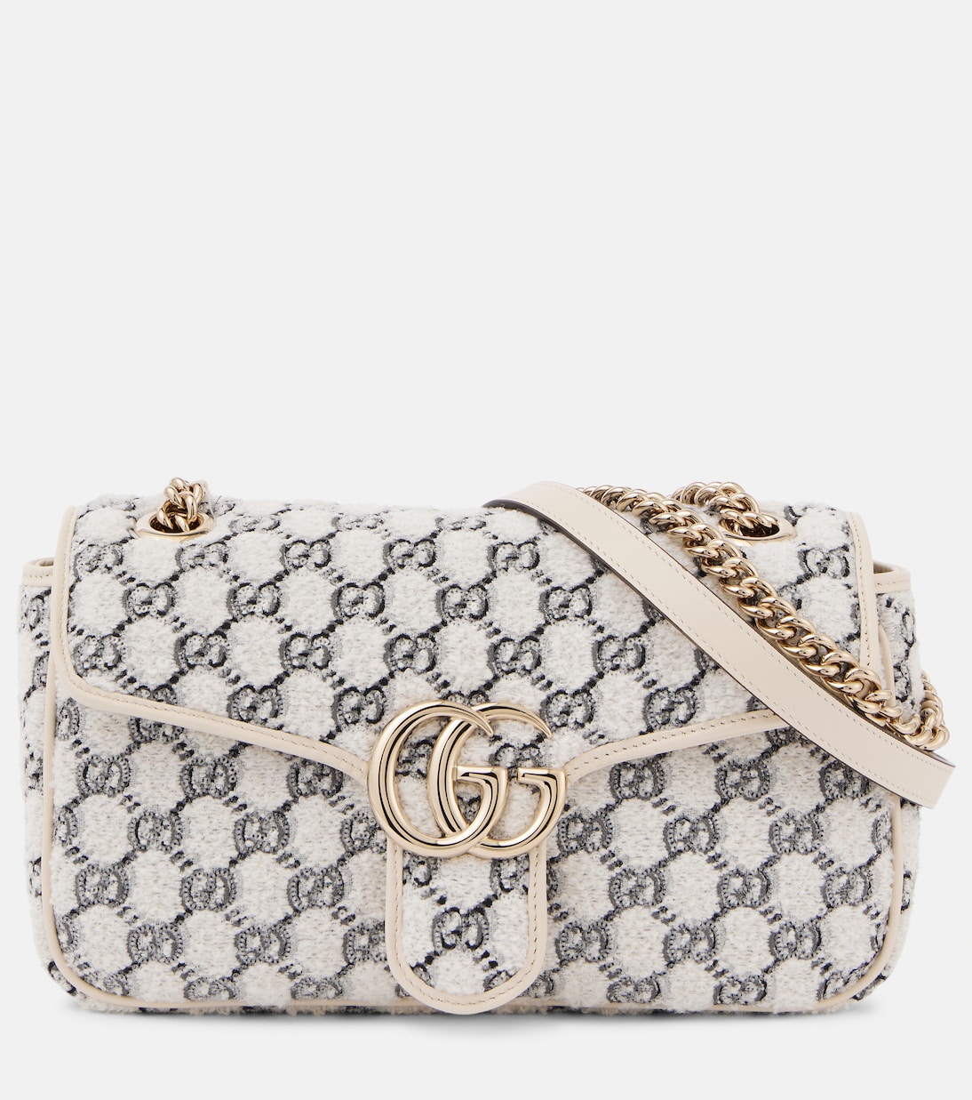 Schultertasche GG Marmont Small aus Tweed | Gucci