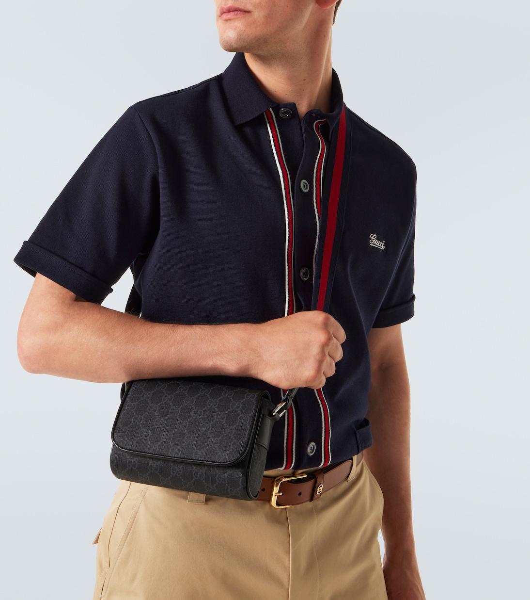 Borsa a tracolla Mini in canvas GG | Gucci