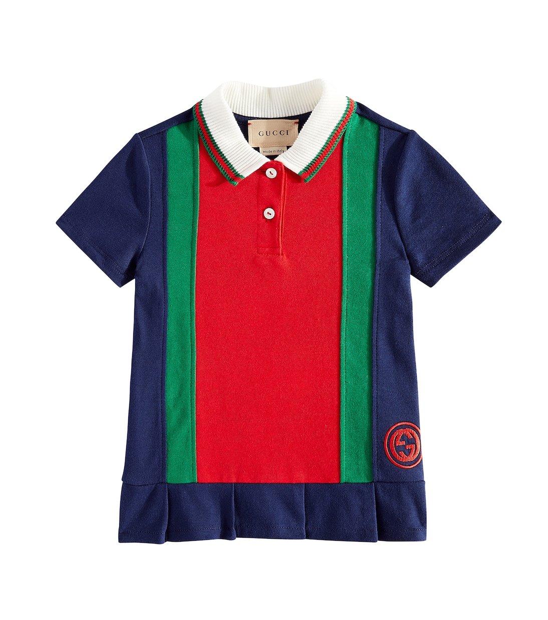 Baby - Abito Gucci Web in jersey di cotone | Gucci Kids