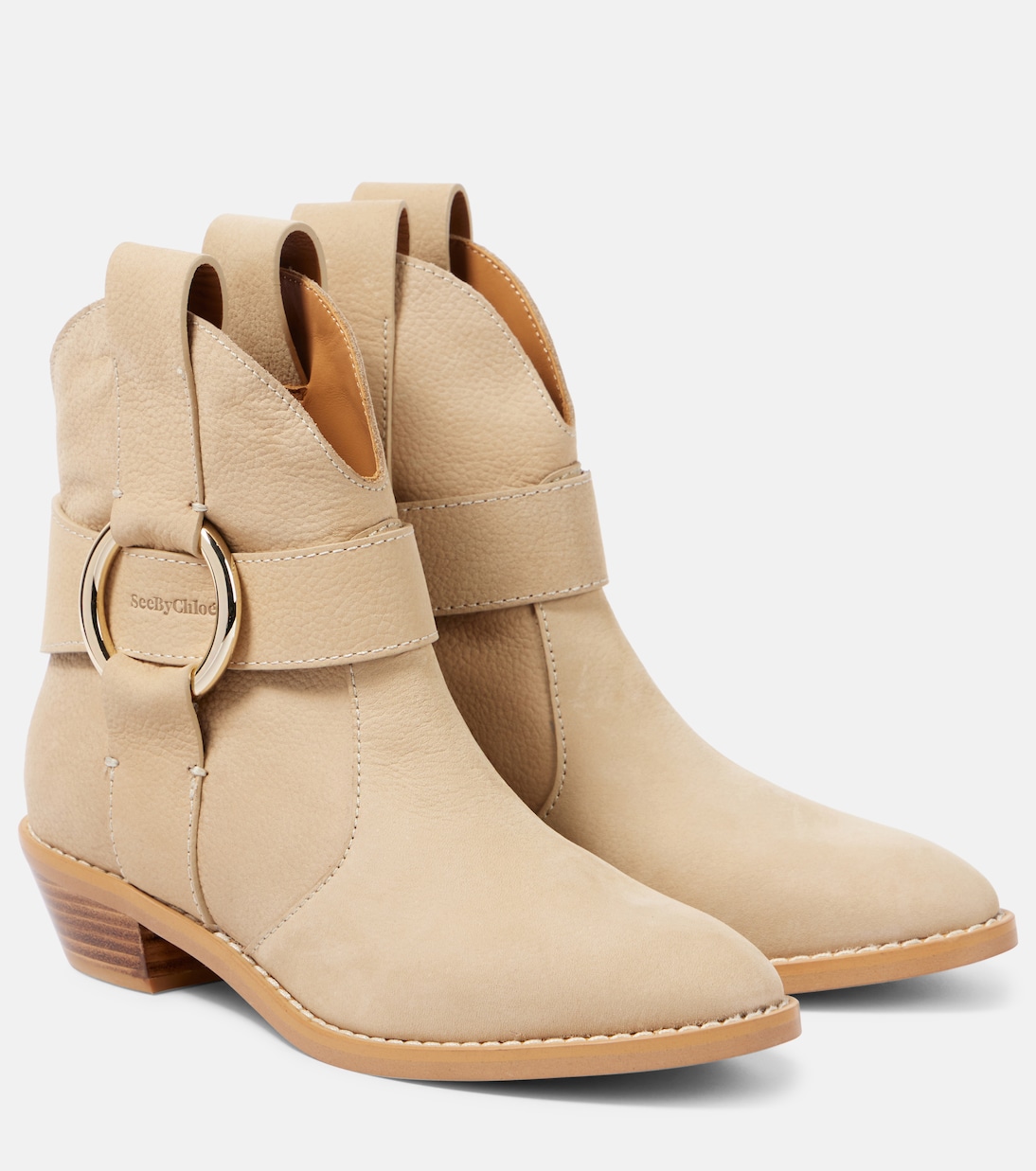 Bottines New Ring 40 en cuir | See By Chloé