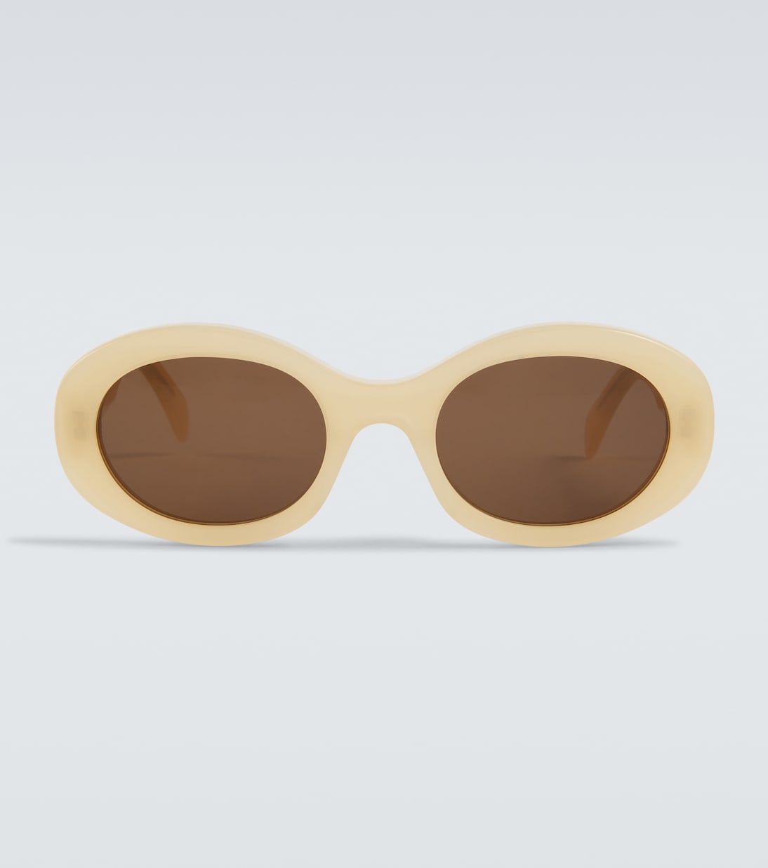Triomphe 01 oval sunglasses | Celine Eyewear